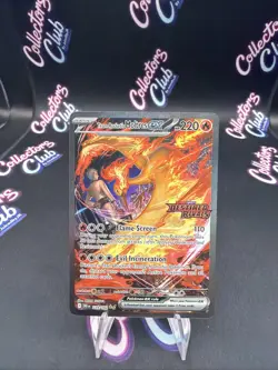 Team Rocket's Moltres ex - (Destined Rivals Stamp) 229/182 Miscellaneous Cards & - Image 1