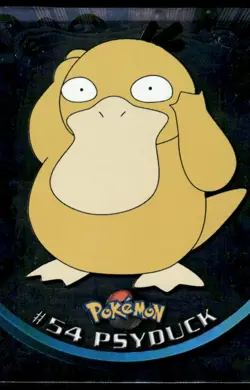 Pokemon Cards Psyduck #54 HOLO Topps Trading Cards Series 1 NM - Image 1