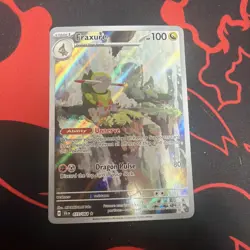 Fraxure 077/064 Holo Illustration Rare Shrouded Fable Pokemon Card - Image 1