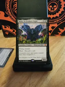 Maha, Its Feathers Night Bloomburrow BLB 0100 Near-Mint non-foil - Image 1