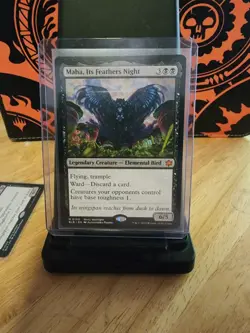 Maha, Its Feathers Night Bloomburrow BLB 0100 Near-Mint non-foil - Image 3