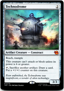 Technodrome [Teenage Mutant Ninja Turtles] MTG Magic - TMT 0179 NM - Image 1