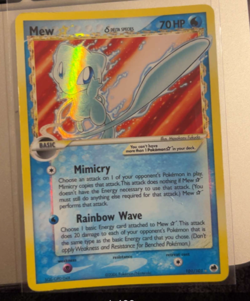 2006 Pokemon EX Dragon Mew Gold Star Delta Species 101/101 Holo ultra rare - Image 1