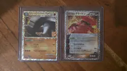2x japanese Pokemon TCG 25th anniversary holo groudon and donphan - Image 1