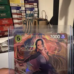 Namco One Piece CCG Boa Hancock PRB02-017 Foil Alt Art SR - Image 2