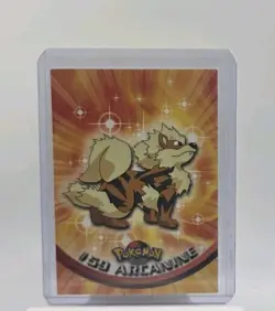 Pokemon #59 Arcanine Topps 1999 TV Animation Edition Series - Image 1