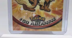 Pokemon #59 Arcanine Topps 1999 TV Animation Edition Series - Image 3