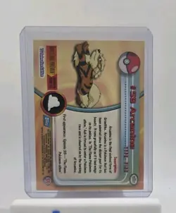 Pokemon #59 Arcanine Topps 1999 TV Animation Edition Series - Image 4