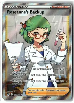 Roseanne's Backup ⭐ 172/172 Holo Rare Ultra Brilliant Stars 2022 Pokemon NM - Image 1