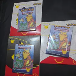 3 2021 Pokemon Cards McDonalds 25th Anniversary Brand NEW Factory Sealed 1 Pack - Image 1
