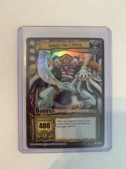 2005 One Piece Quest Begins Buggy the Clown Foil *Near Mint - Image 1