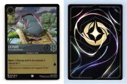 Eeyore #183/204 Disney Lorcana Fabled 2025 Common Foil TCG Card - Image 1