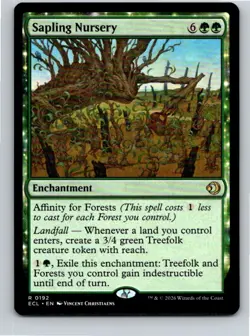Magic the Gathering Sapling Nursery Lorwyn Eclipsed MTG Free Shipping! - Image 1