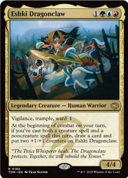 x1 Eshki Dragonclaw - Foil R MTG Tarkir: Dragonstorm M/NM, English - Image 1