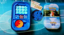 pokemon go tin magikarp tin bundle dice and coin - Image 1