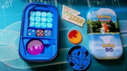 pokemon go tin magikarp tin bundle dice and coin - Image 2