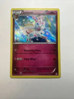 Pokemon TCG Sylveon 30/30 XY Trainer Kit Holo - Image 1