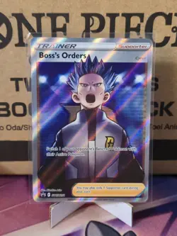 Boss's Orders SWSH251 Full Art Black Star Promo NM Holo Pokemon TCG - Image 1