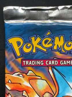 Pokemon Base Set Booster Pack Charizard 4th Print 1999 - 2000 20.88g Sealed - Image 3