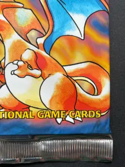 Pokemon Base Set Booster Pack Charizard 4th Print 1999 - 2000 20.88g Sealed - Image 5