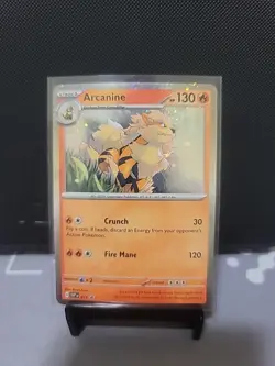 Pokemon TCG Arcanine Svp Black Star Promos SVP011 Holo Promo Cosmos Holo Rare... - Image 1