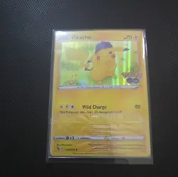 2022 Sword & Shield - Pokemon GO - SEALED Pokemon Pikachu Promo #28/78 NM Holo - Image 1