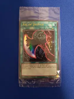 Yugioh Axe of Despair LART-EN051 The Lost Art Promotion Limited Edition Euro NM - Image 1