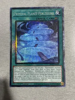 Yu-Gi-Oh! TCG Primeval Planet Perlereino RA02-EN069 Collector’s Rare NM/M - Image 1