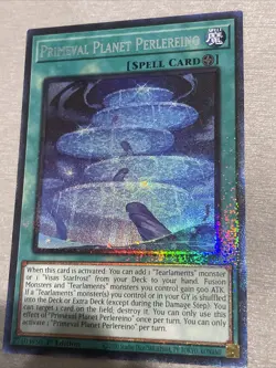 Yu-Gi-Oh! TCG Primeval Planet Perlereino RA02-EN069 Collector’s Rare NM/M - Image 2