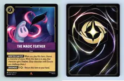 The Magic Feather #64/204 Disney Lorcana Fabled 2025 Rare TCG Card - Image 1