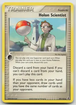 Pokemon Card Holon Scientist Uncommon Delta Species 97/113 - Image 1