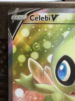 Celebi V 160/198 Chilling Reign NM Full Art Ultra Rare Pokemon Card - Image 2