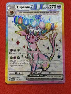 Espeon ex SVP175 Sv: Scarlet & Violet Promo Cards Holo - Image 1