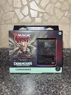 Magic The Gathering Duskmourn Endless Punishment Commander Deck NEW SEALED - Image 1