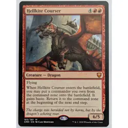 Hellkite Courser, Commander Legends (CMR) #183 NM MTG - Image 1