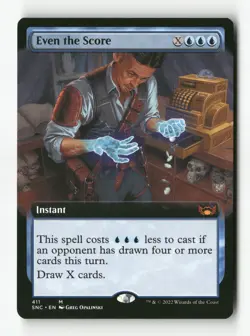 Even the Score - #411 - Non Foil - MTG - Near Mint - Image 1