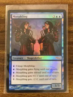 MTG✨MORPHLING Judge Promo FOIL✨DCI MINT RARE Creature 2010 rk Post Art UNPLAYED - Image 1