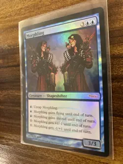 MTG✨MORPHLING Judge Promo FOIL✨DCI MINT RARE Creature 2010 rk Post Art UNPLAYED - Image 4