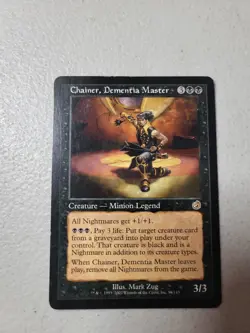 MTG Magic the Gathering Chainer, Dementia Master (56/143) Torment LP - Image 1