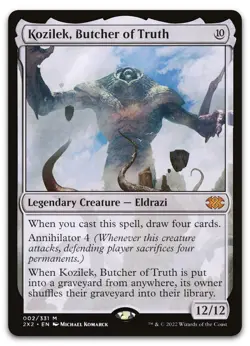 Kozilek, Butcher of Truth #2 (NM) Double Masters 2022 2X2 Magic MTG - Image 1