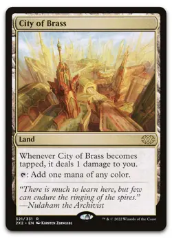 City of Brass #321 (NM) Double Masters 2022 2X2 Magic MTG - Image 1