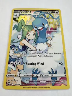 Pokemon SWSH Silver Tempest Altaria Trainer Gallery Holo #TG11/TG30 - 2022 NM - Image 2