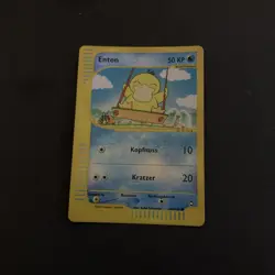 Pokemon AQUAPOLIS - #104/147 Psyduck - Enton Reverse Holo - Deutsch Near Mint - Image 1