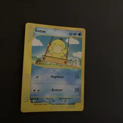Pokemon AQUAPOLIS - #104/147 Psyduck - Enton Reverse Holo - Deutsch Near Mint - Image 3
