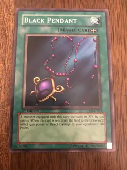 Yu-Gi-Oh! TCG Black Pendant Magic Ruler MRL-003 1st Edition Super Rare M - Image 1