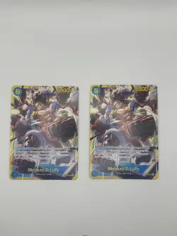 One Piece | Monkey.D.Luffy SEC OP11-118 Learn Together (x2) ENG NON-FOIL NM - Image 1