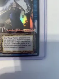 2006 One Piece Passage to the Grand Line CCG Chaser Foil SR Smoker The W. Hunter - Image 5