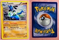 Lucario | 78/135 | Plasma Storm | 2013 Vintage Pokemon TCG Card Holo Rare | LP - Image 3