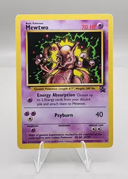 Pokemon Mewtwo WOTC Black Star Promo #14 Non-Holo – Near Mint – Vintage Card - Image 1