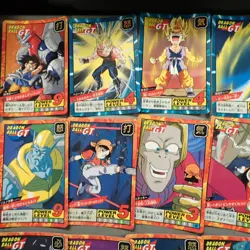 B 18 Dragonball Z GT Artbox Trading Card Bandai Japan packs Dragon Ball Panini - Image 2
